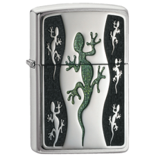 Αναπτήρας Zippo Σαύρα 21149 Green Lizard Emblem