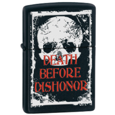 Αναπτήρας Zippo 24711 Death Before Dishonor 218