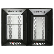 Αναπτήρας Zippo 24874 Emblem & Money Clip Set 200 ΣΕΤ