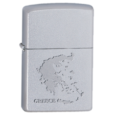 Αναπτήρας Zippo Ελλάδα G078 Greek Map 205