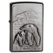 Αναπτήρας Zippo Πολική Αρκούδα G970 Polar Bear & Kid